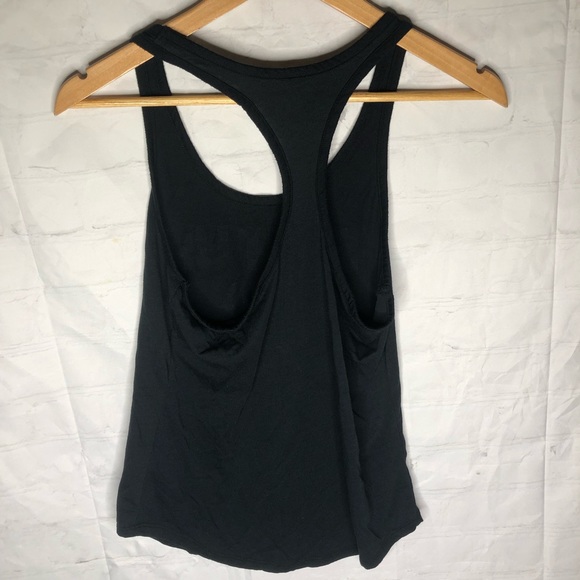 Nike Dri-fit Womens Black "Shut Up And Run" Graphic Print Tank Top Size Small - Picture 2 of 6